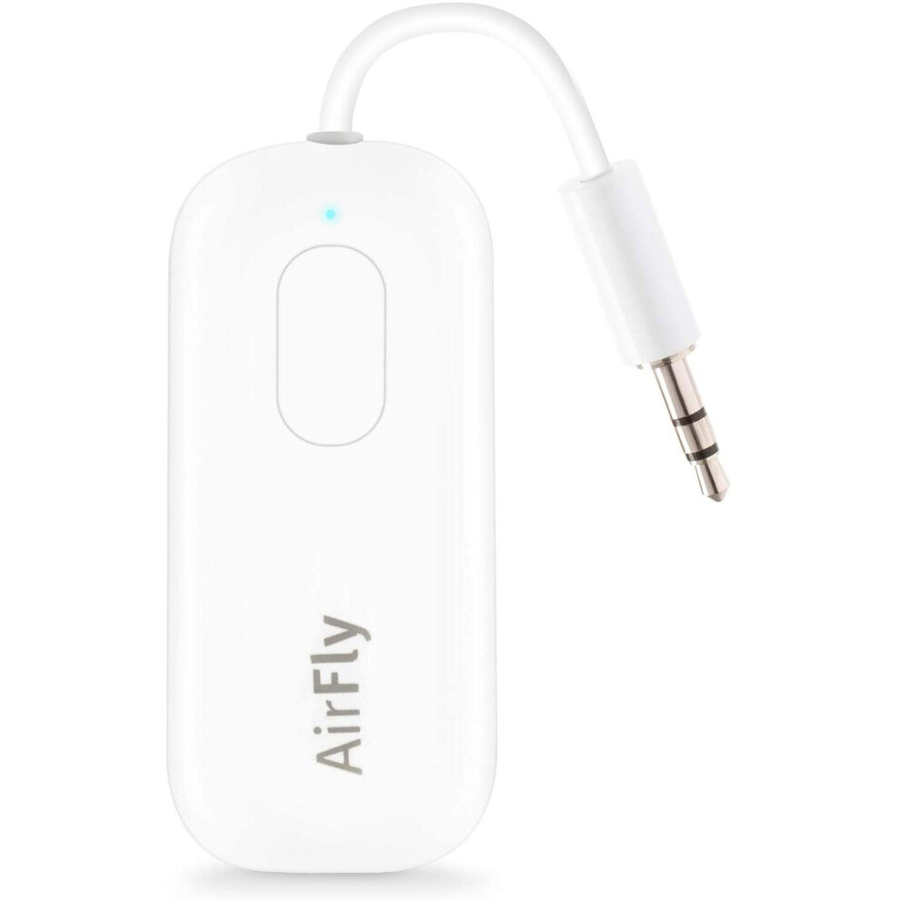 Twelve South AirFly Pro | Wireless Transmitter/Receiver with Audio Sharing for Up to 2 AirPods /Wireless Headphones to Any Audio Jack for Us