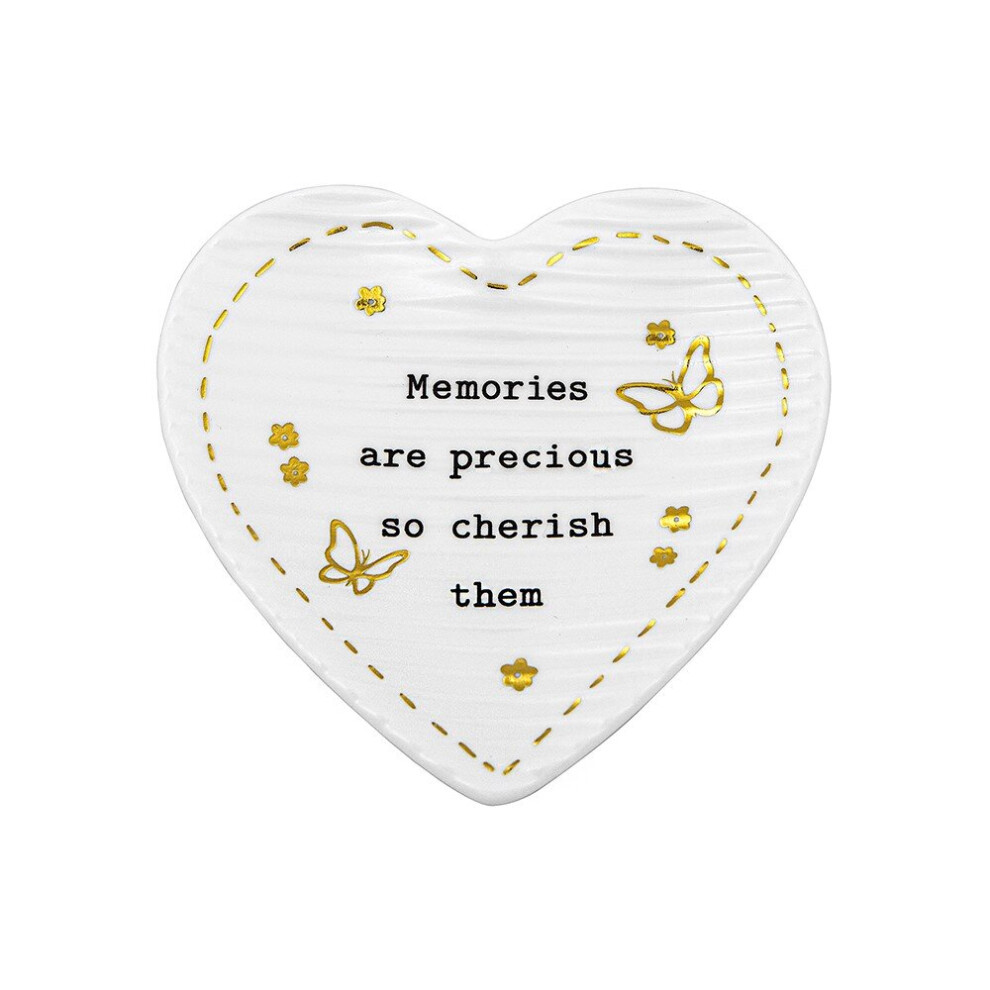 Thoughtful Words Precious Memories Ceramic Heart Shaped Trinket Tray Gift Idea-image-OPC-P7SH8Q6-NEW