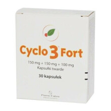 Cyclo 3 Fort , flexibility of venous vessels, elastyczność naczyń żylnych, 30caps