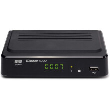 Freeview Set Top Box Recorder - August DVB415 - 1080P Freeview HD Recorder HDMI and Scart Set-Top Box Receiver Digital TV Receiver with Mult