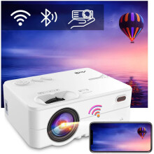 Artlii Enjoy 2 Projector Wifi Bluetooth Outdoor Projector 6000 Lumen Full HD 1080P Support Mini Portable Projector Wireless 300" Display 70,