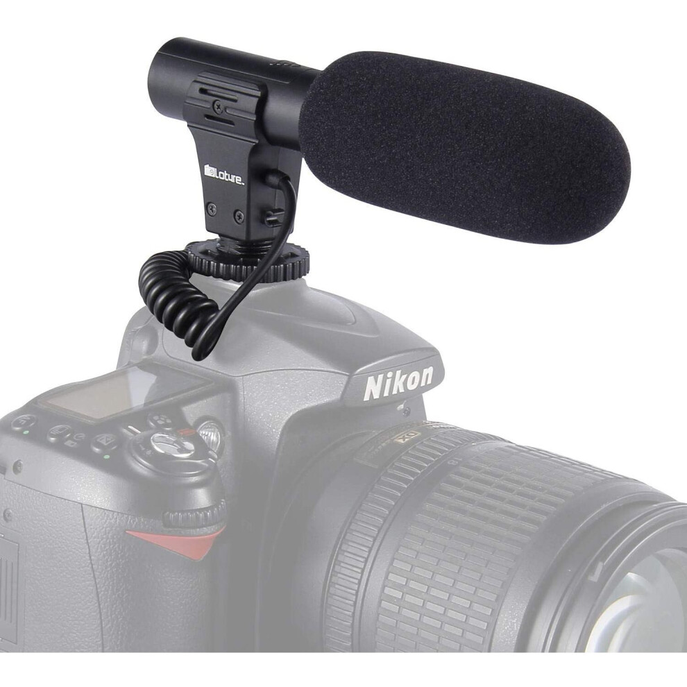 Video Microphone, Photography Interview Mic Microphone Compatible Sony, Nikon Canon,Dslr Cameras, Camcorders. (3.5Mm Interface)Ã¯Â¼Except For 3359147193357