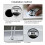 Universal Dual Flush Push Button Replacement Toilet Cistern Flush Water Saving 2