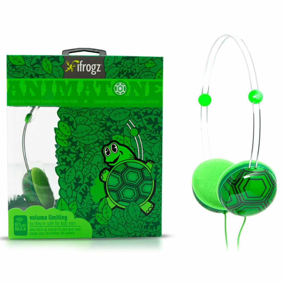 ifrogz-animatone-turtle-headphone---green