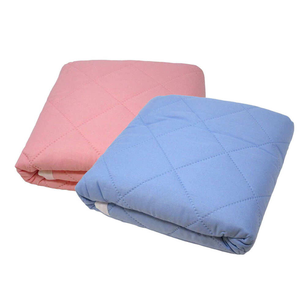 Dwd Pink (, Single) Bed Protector Incontinence Mattress With Tucks
