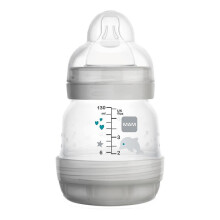 MAM Easy Start Anti-Colic Baby Bottle 130ml - Grey