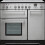 Rangemaster Rangemaster Toledo + TOLP90EISS/C 90cm Electric Range Cooker with Induction Hob - Stainless Steel 1