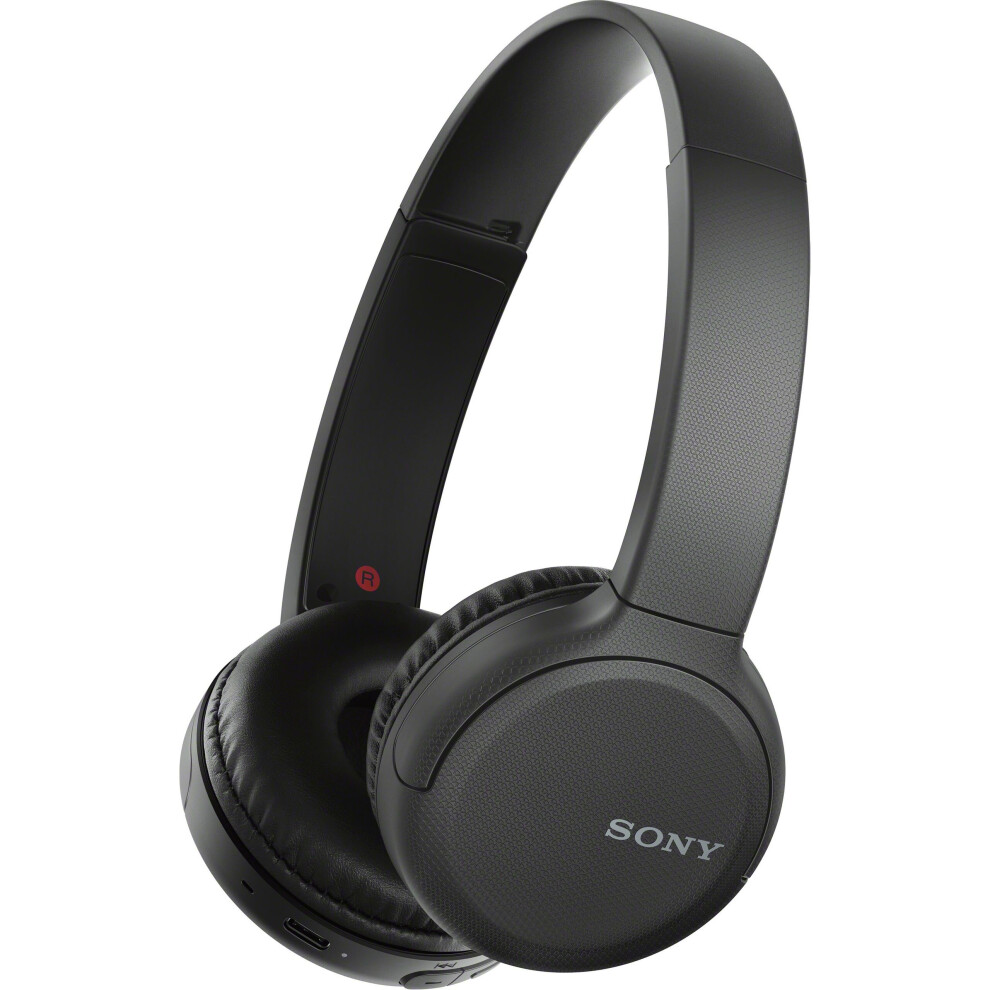 Sony Black Wh-Ch510 On-Ear Wireless Bluetooth Headphones
