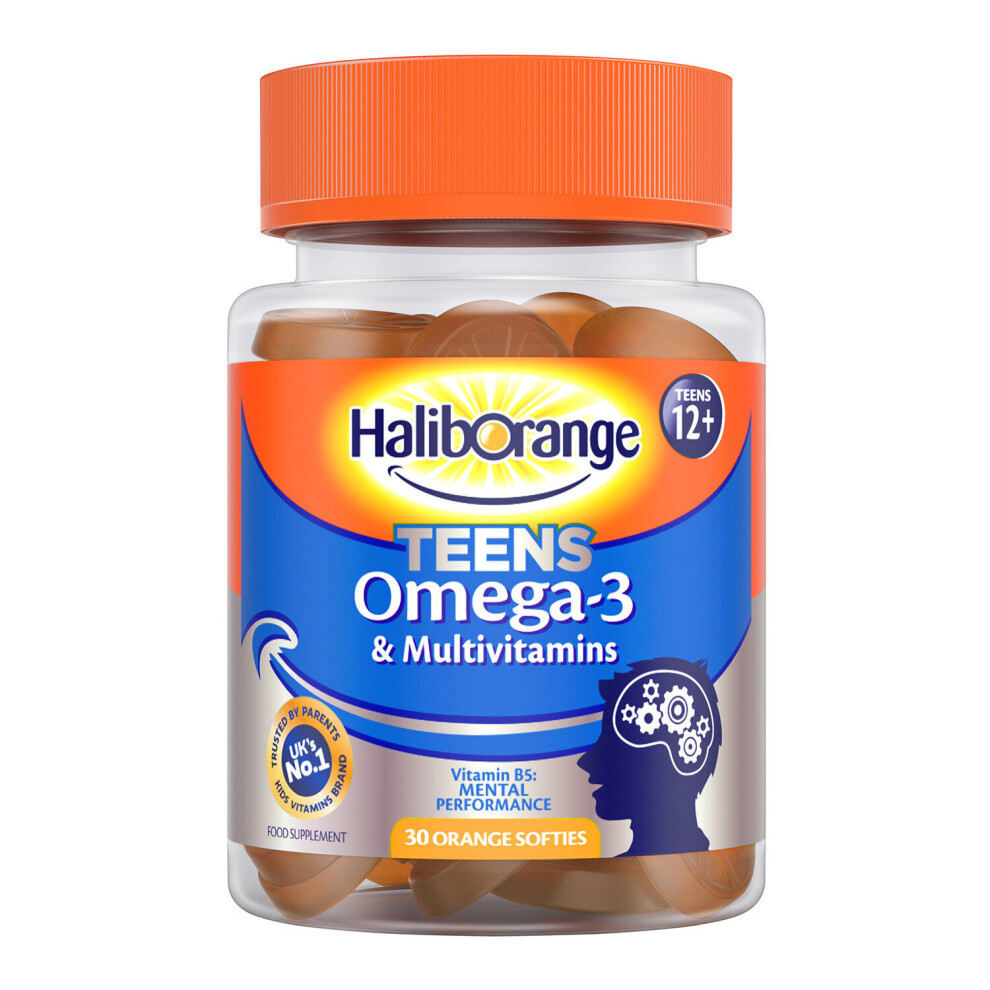 Haliborange Kids Teensense Omega-3 & Multivitamins Softies - 30 Softies