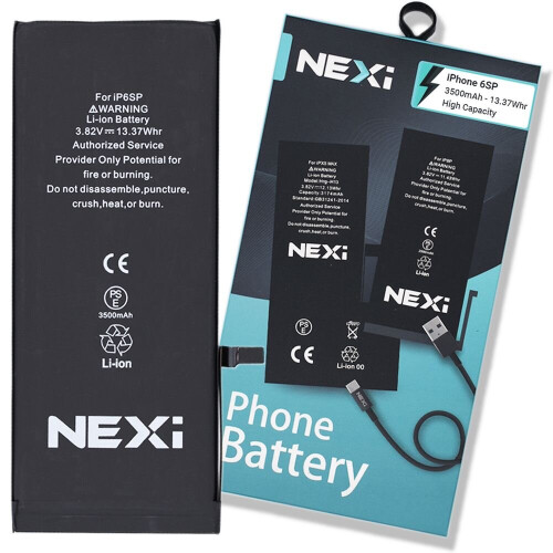 NEXi | High Capacity Battery Pack Replacement | iPhone 6s Plus | 3500mAh