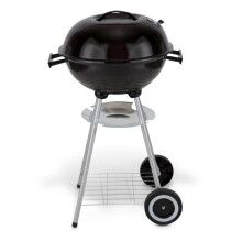 Home 43cm Kettle Charcoal BBQ - Black - Refurbished