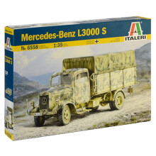 Italeri 6558S - 1:35 Mercedes Benz L3000, Modellbau, Basteln, Hobby, Kleben, Plastikbausatz, Unlackiert
