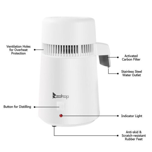 4L Countertop Home Water Distiller Machine 2
