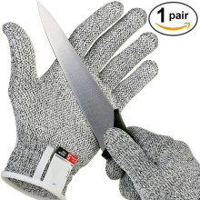 (M) Anti Cut Gloves Safety Cut Proof Stab Resistant Stainless Steel Safety Gloves
