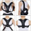 (M) Posture Corrector Back Support Body Brace Wellness Lumbar Shoulder Support Belt 4