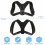 (XL) Posture Corrector Back Support Body Brace Wellness Lumbar Shoulder Support Belt 3