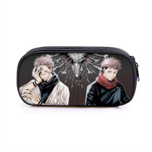 (21) Jujutsu Kaisen Pencil Box Anime Pen Case Bag Gift