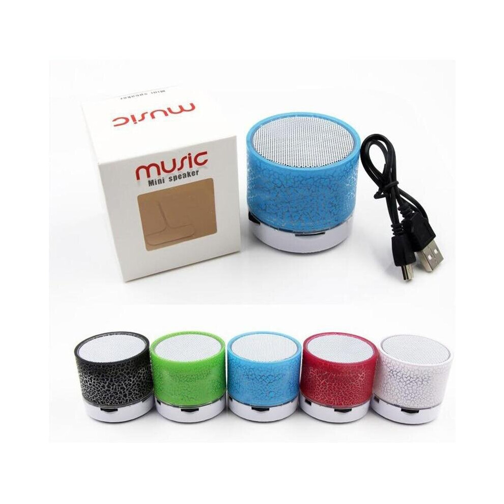 (White) Wireless Mini Led Bluetooth Speakers White 3503947101047