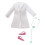 Barbie Barbie Dottore Fashion Doll con Forma Curvy e Capelli Castani, Cappotto, Scarpe e Stetoscopio 4