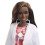 Barbie Barbie Dottore Fashion Doll con Forma Curvy e Capelli Castani, Cappotto, Scarpe e Stetoscopio 3