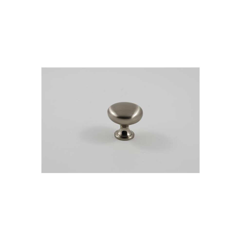 Mushroom Cabinet Knob, Satin Nickel 752516021429