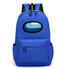 (Blue) Among Us Shoulder Bag Backpack School Travel Bags