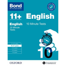 Bond 11+: Bond 11+ 10 Minute Tests English 10-11 years - Bond 11+ - book
