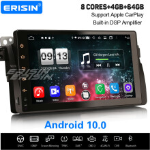 9" 8-Core Android 10.0 DAB+ Sat Nav CarPlay Car Stereo BMW 3 Series E46 320 M3 Rover 75 MG ZT