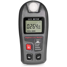 Light Meter Digital Lux Meter 20000 Fc/200000 Lux Non-Contact Photography Photometer Handheld LCD Screen Wide Used in School Family Industr