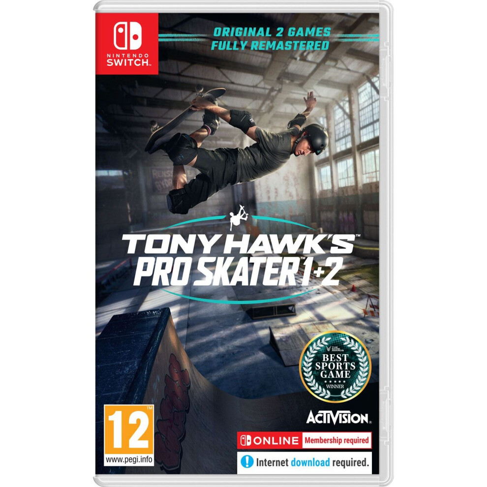 Activision Tony Hawk Pro Skater + 2 (Switch) Size 1