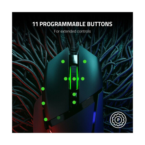 Razer Razer Basilisk V2 - Wired USB Gaming Mouse with Optical Mouse Switches, Focus... 1