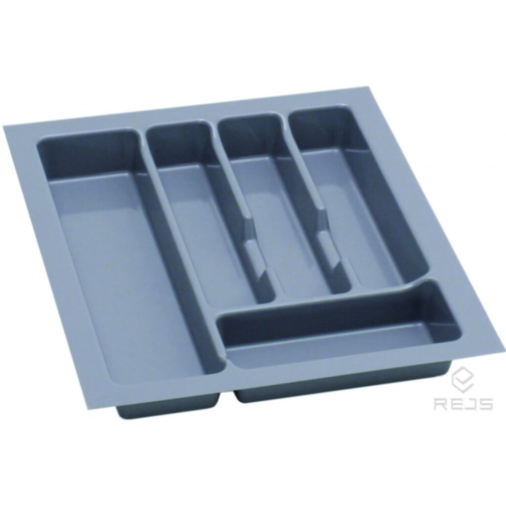 (450mm (380x430), Grey) Quality plastic cutlery trays UNI