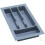 (300mm (230x430), Grey) Quality plastic cutlery trays UNI 1