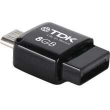 TDK 938472 - Memory 2 in 1 of 8 GB (mini USB to USB 2.0)