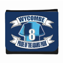 Wycombe Football Shirt Leather Effect Wallet