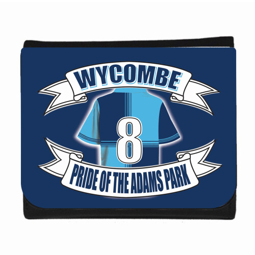 Wycombe Football Shirt Leather Effect Wallet