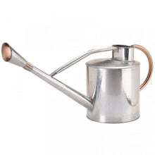 Large Durable Garden Long Reach Watering Can 9 Litre, Galvanised Steel