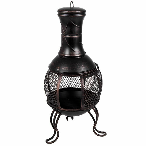 Rustic Style Chiminea Chimnea Fire Pit Garden Outdoor, Best 1