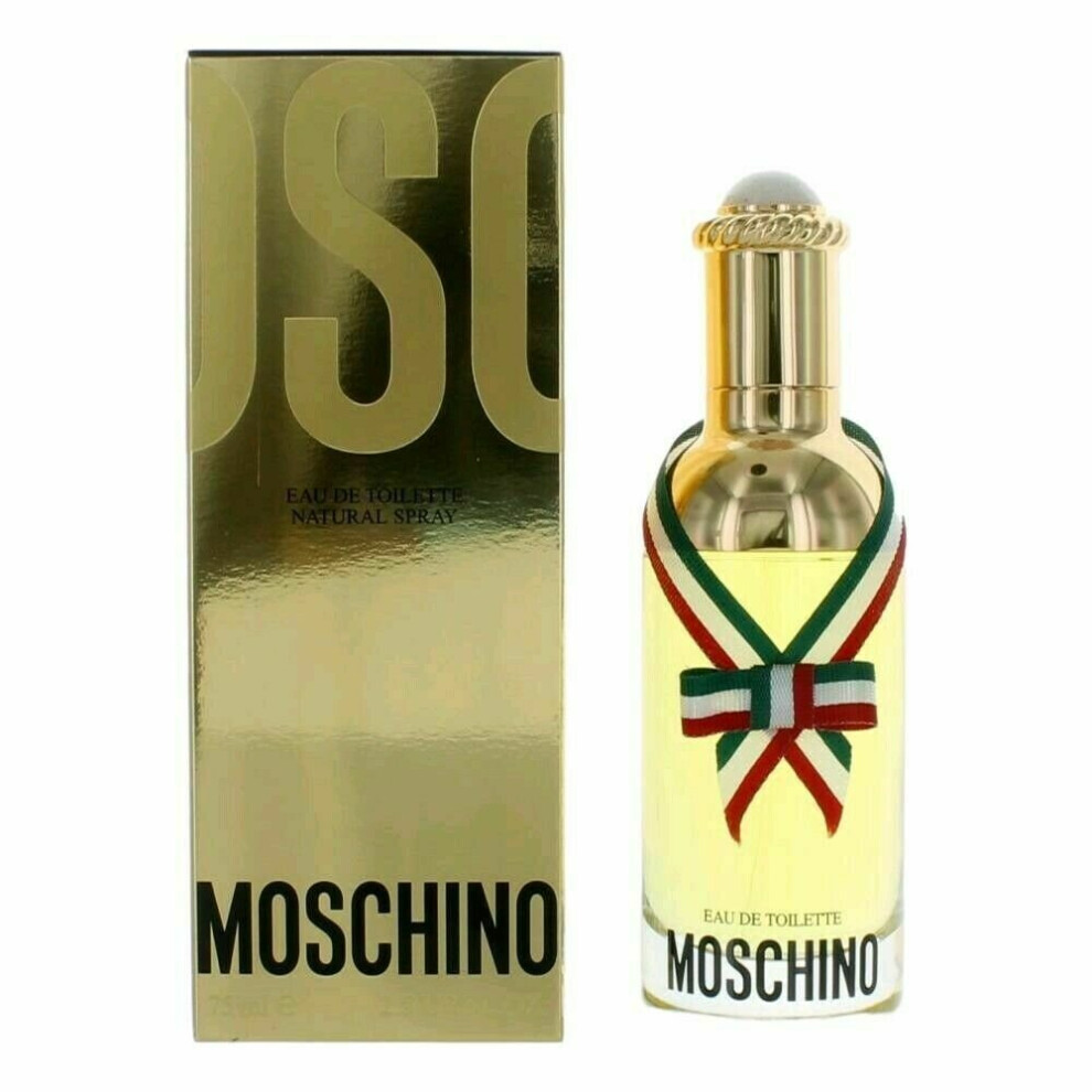 Moschino by Moschino, 2.5 oz EDT Spray for Women Eau De Toilette