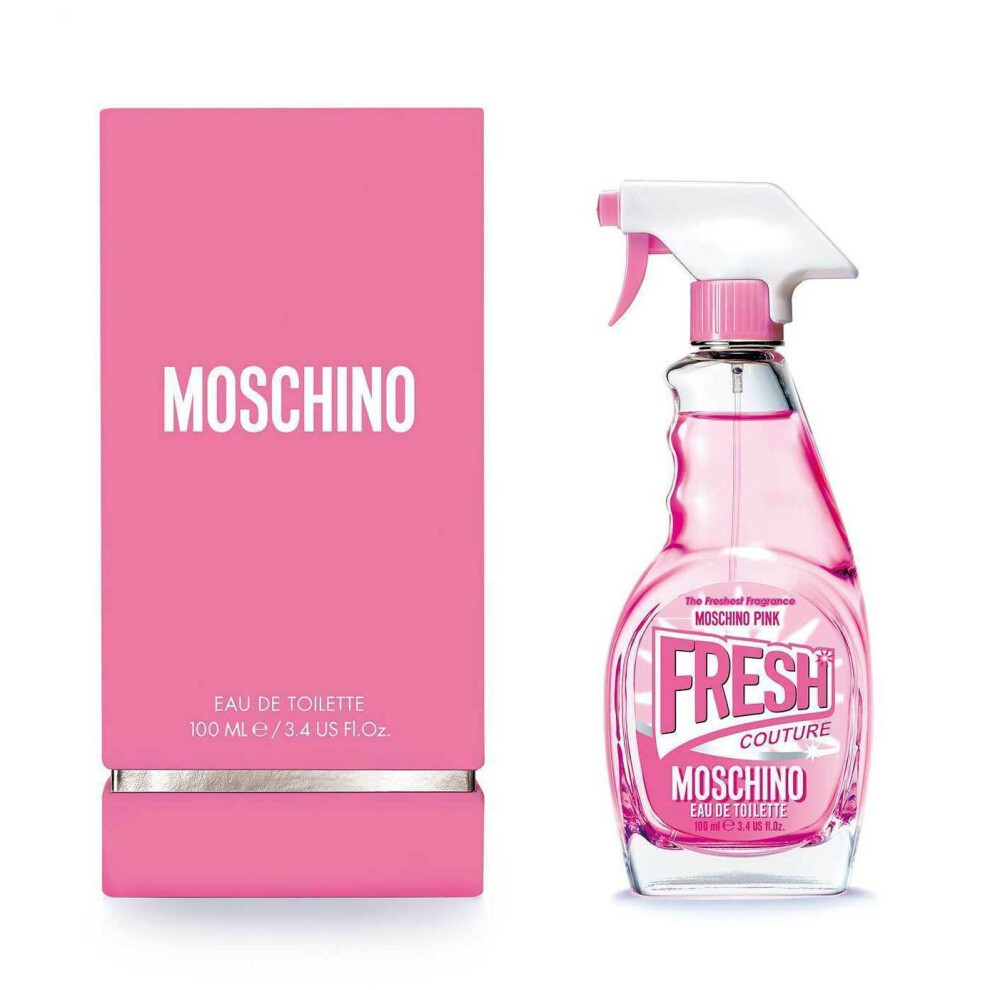 Moschino Pink Fresh Couture 3.4 oz Perfume for Women EDT