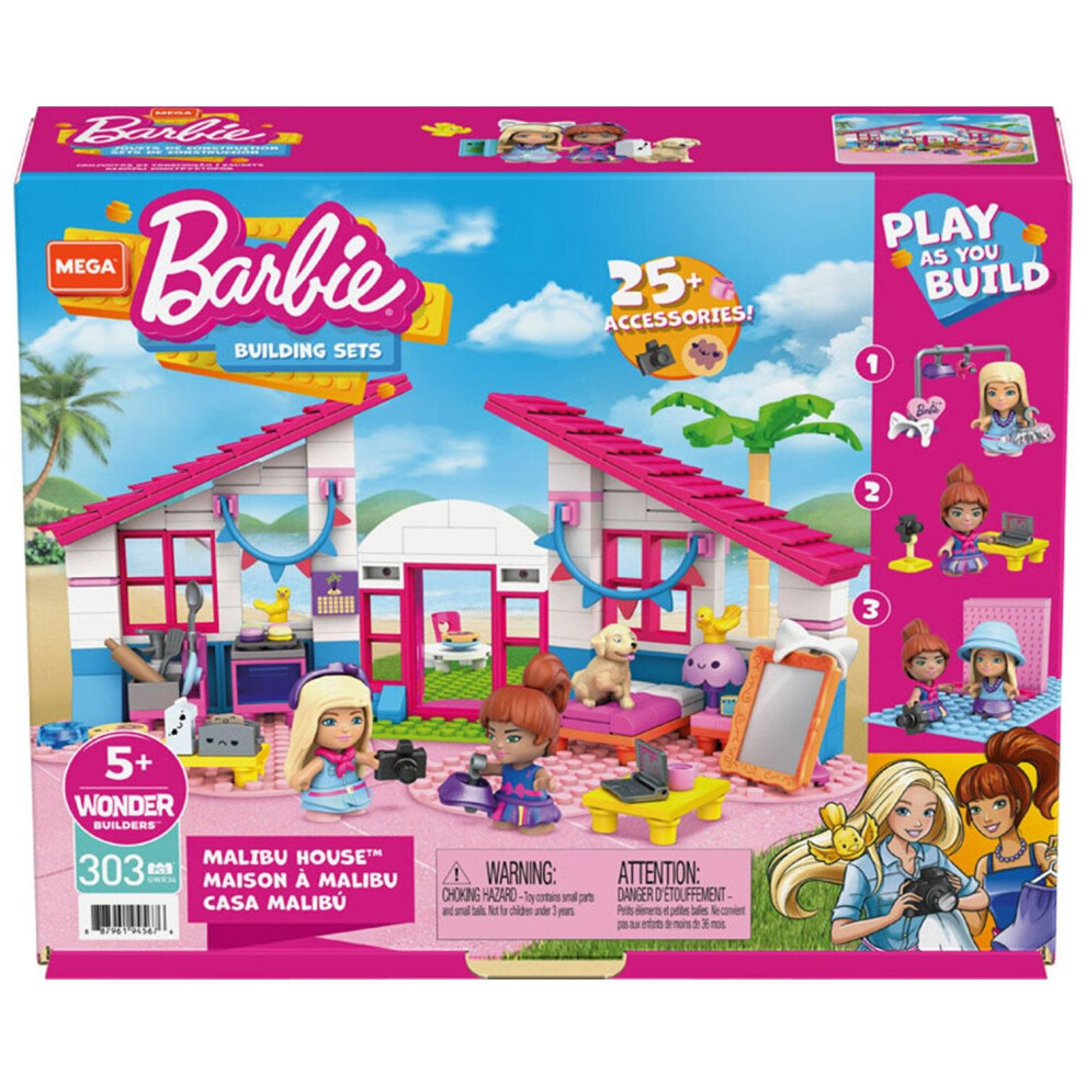 Toys Center Casa Barbie Malibu Dimensioni Mega Construx Barbie