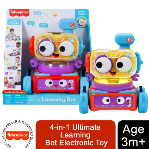 Fisher-Price Fisher-Price 4-in-1 Ultimate Learning Bot Electronic Toy 1
