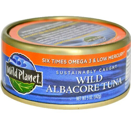 Wild Planet, Tuna albă sălbatică, 5 oz (142 g)