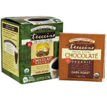 Teeccino, Cha Organico Torrado de Ervas, Maca Chocolate, Sem Cafe, 10 Sacos de Cha, 2.12 oz (60 g)
