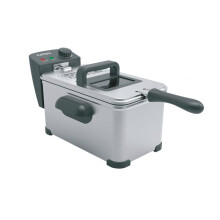 Laptronix 2000W 3.5L Stainless Steel Deep Fat Fryer with View Window