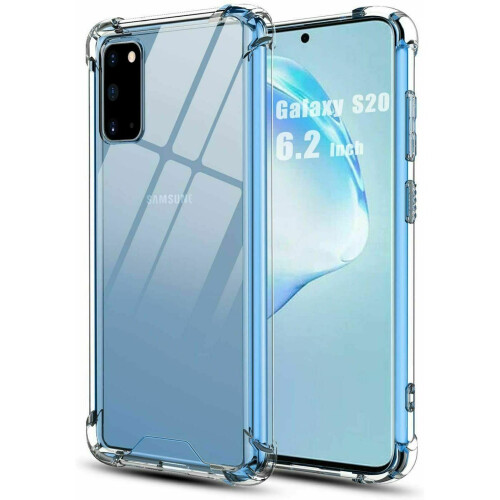 Shockproof Clear Gel Case for Samsung A51 - Clear 2