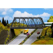 NOCH Girder Bridge Kit 36x6.5x10.6cm HO Gauge Scenics 21320