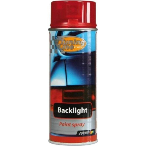 Motip Tuning Line Transparent Rear Light Spray 400ml Red
