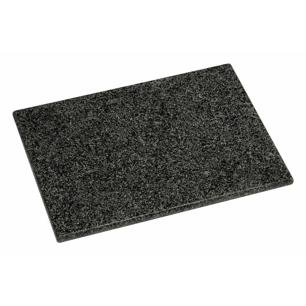 Rajanis Rectangular Speckled Granite Chopping Board 40X30 Cm Black