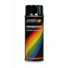 Motip spuitbus chroomeffect 400ml M04060 auto voor motor scooter